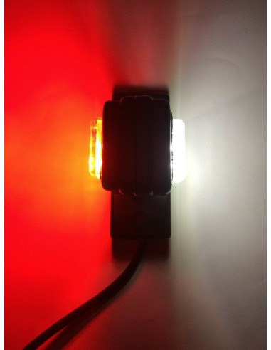 LED Umrissleuchte Begrenzungsleuchte Anhänger Trailer LKW 6 LEDs 12/24V  LINKS