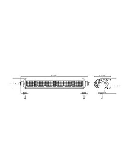 11 "LED-Straßenscheinwerfer + LED-Tagfahrlicht