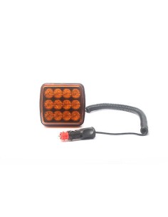 Stroboskoplampe 12xLED 12  24V Magnet