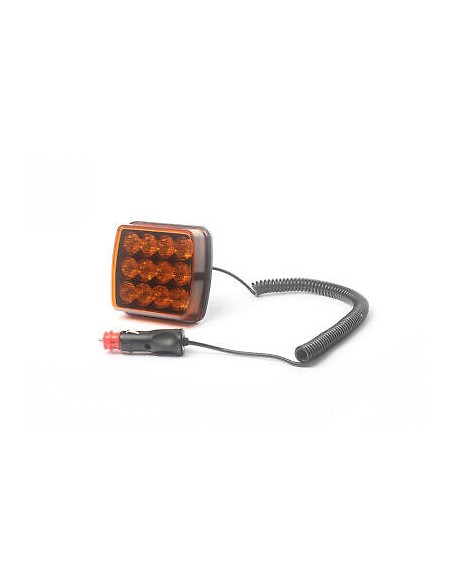 Stroboskoplampe 12xLED 12  24V Magnet