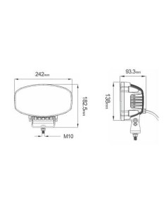 Stirnlampe LED + Tagfahrlicht LED 1224V 2