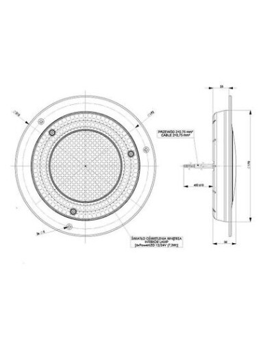 Innenraumleuchte LWD535 LED