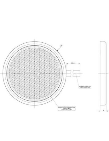 Innenraumleuchte LWD656 24v LED