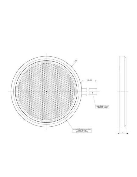 Innenraumleuchte LWD656 24v LED