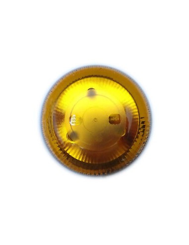 LED Warnleuchte Rund Ø145 Doppelter Blitz 9 LED 12V 24V 48V E9 ECE R65 Magnetfuß