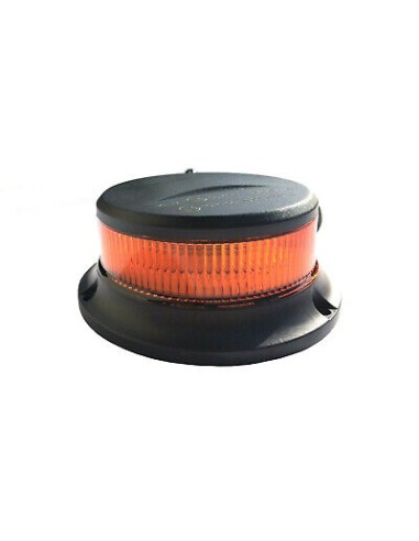 Orange Rundumlicht 18 LED mit ECE R65 R10 Magnet 3Blitzmuster 12/24V Warnleuchte