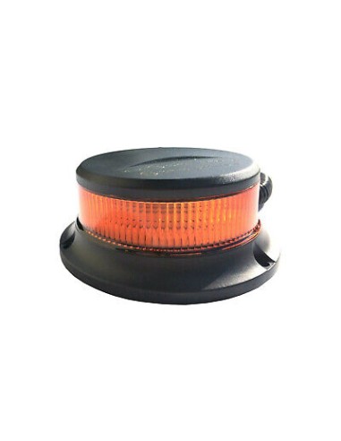 Orange Rundumlicht 18 LED mit ECE R65 R10 Magnet 3Blitzmuster 12/24V Warnleuchte