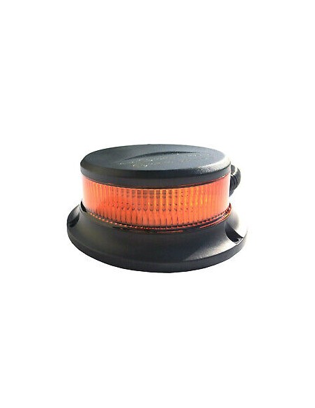 Orange Rundumlicht 18 LED mit ECE R65 R10 Magnet 3Blitzmuster 12/24V Warnleuchte