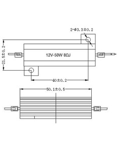 Der Dummy - Lastwiderstand für LED - Lampe 12V 2