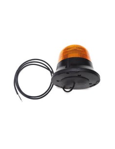 LED Warnleuchte Rund Ø145 Doppelter Blitz 9 LEDs 12V 24V 48V E9 ECE R65 EMV IP68 2