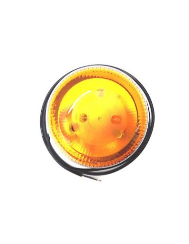 LED Warnleuchte Rund Ø145 Doppelter Blitz 9 LEDs 12V 24V 48V E9 ECE R65 EMV IP68