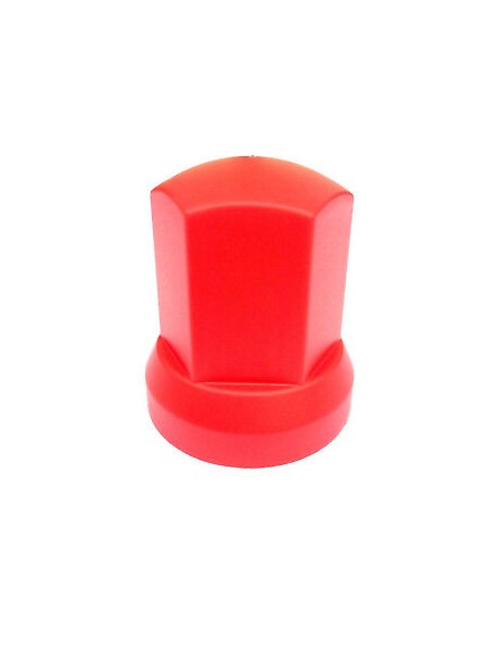 40x Rot Radmutterkappen Ø32 mm Radmutterabdeckung Radmutterschutz Kappe LKW