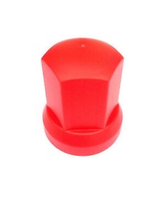40x Rot Radmutterkappen Ø32 mm Radmutterabdeckung Radmutterschutz Kappe LKW 2