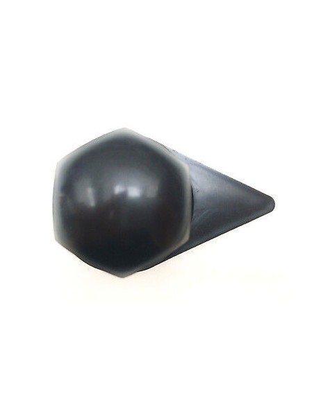 20x Radmutterkappen mit Positionsanzeige Radmutterabdeckung LKW Ø33 mm Schwarz