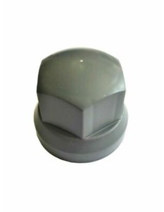 60x Radmutterkappen Radmutterabdeckung  Ø32 mm Grau Radmutterschutz Kappe LKW