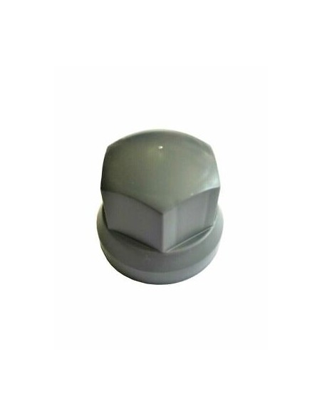 40x Grau Radmutterkappen Ø32 mm Radmutterabdeckung Radmutterschutz Kappe LKW