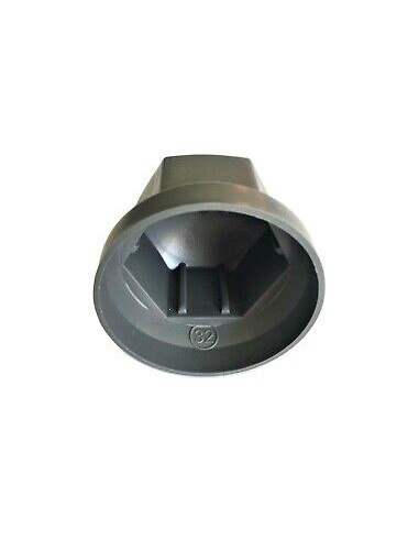 10x Grau Radmutterkappen Ø32 mm  Radmutterabdeckung Radmutterschutz Kappe LKW