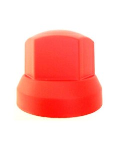 40x Rot Radmutterkappen Ø32 mm Radmutterabdeckung Radmutterschutz Kappe LKW