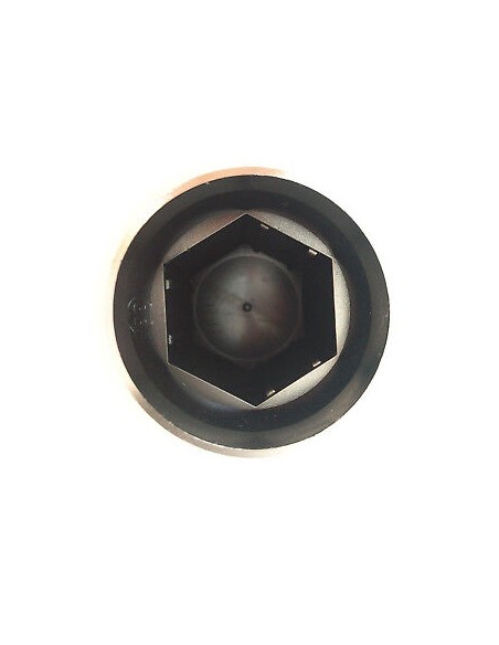 20x Radmutterkappen Ø33 mm Chrom Radmutterabdeckung Radmutterschutz Kappe LKW