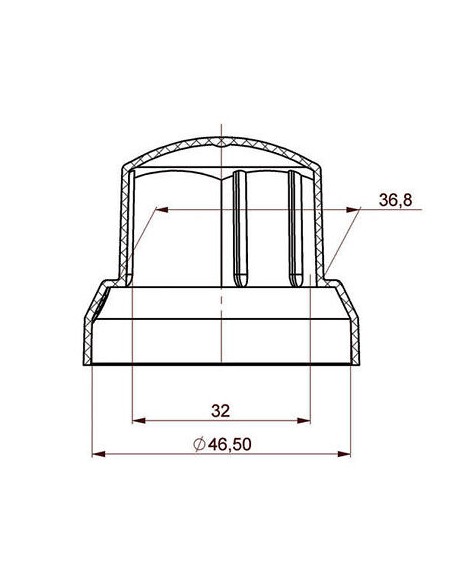 20x Radmutterkappen Ø32 mm Radmutterabdeckung Radmutterschutz Kappe LKW Gelb