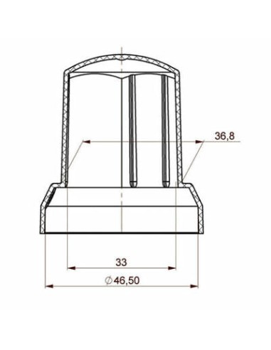 40x Radmutterkappen Ø33 mm Schwarz Radmutterabdeckung Radmutterschutz Kappe LKW