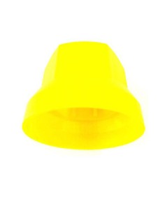 40x Radmutterkappen Ø32 mm  Radmutterabdeckung Radmutterschutz Kappe LKW Gelb