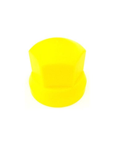 40x Radmutterkappen Ø32 mm  Radmutterabdeckung Radmutterschutz Kappe LKW Gelb