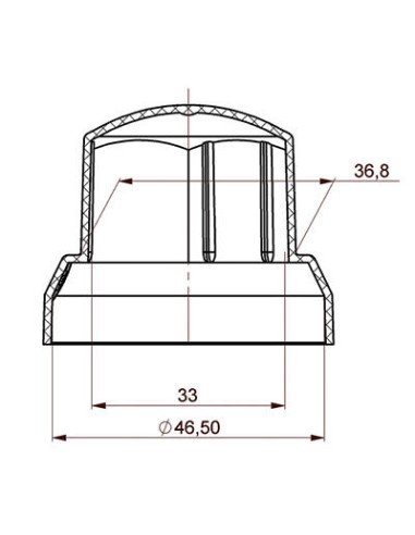 10x Radmutterkappen Ø33 mm Grau Radmutterabdeckung Radmutterschutz Kappe LKW