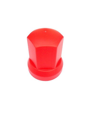 10x Radmutterkappen Ø32 mm Rot Radmutterabdeckung Radmutterschutz Kappe LKW