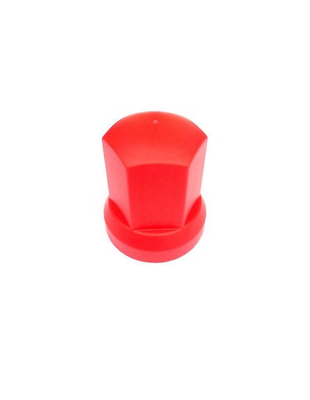 60x Rot Radmutterkappen Ø32 mm Radmutterabdeckung Radmutterschutz Kappe LKW
