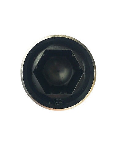 10x Radmutterkappen Ø32 mm Chrom Radmutterabdeckung Radmutterschutz Kappe LKW