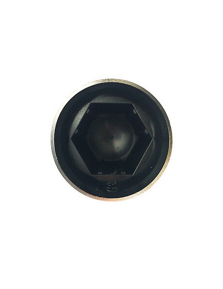 10x Radmutterkappen Ø32 mm Chrom Radmutterabdeckung Radmutterschutz Kappe LKW