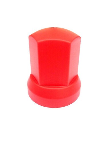 20x Radmutterkappen Ø32 mm Rot Radmutterabdeckung Radmutterschutz Kappe LKW
