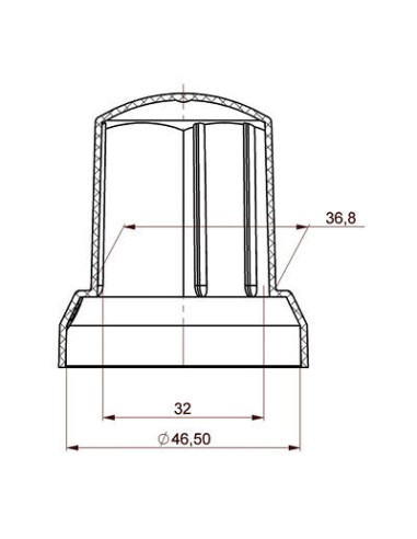 10x Radmutterkappen Ø32 mm Schwarz Radmutterabdeckung Radmutterschutz Kappe LKW