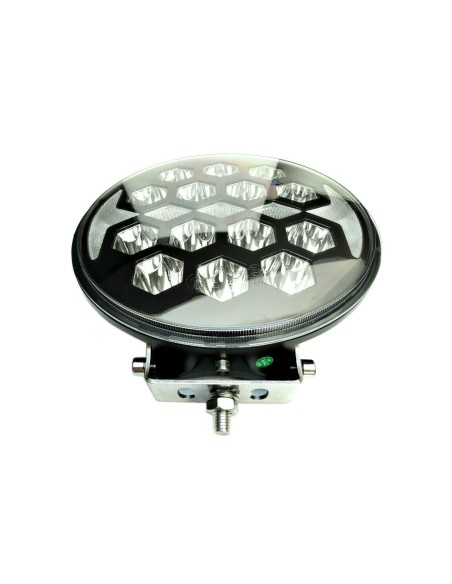 2x LED Fernscheinwerfer mit Positionsleuchte E9 Rund 12V 24V Ø220 mm mit Dreieck