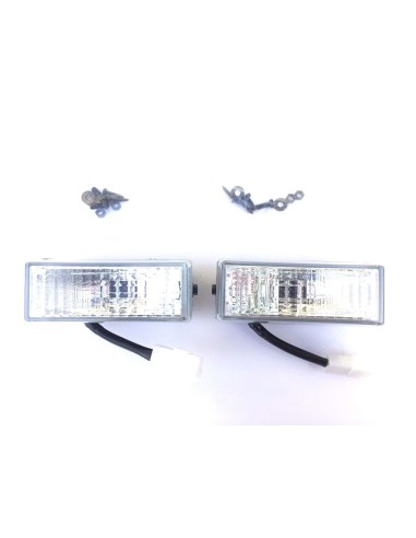 2x Arbeitsscheinwerfer Halogen Zusatzscheinwerfer 12V LKW Traktor mit Glühbirnen