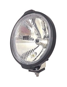 Rund Fernscheinwerfer Halogen 12V 24V Fernlicht Zusatzscheinwerfer m. Glühbirnen 2