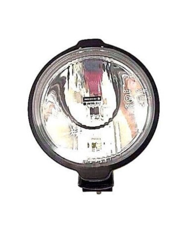 Rund Fernscheinwerfer Halogen 12V 24V Fernlicht Zusatzscheinwerfer m. Glühbirnen