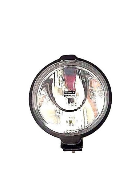 2x Scheinwerfer Rund Fernscheinwerfer ø183 12V 24V H3 Halogen E20 mit Glühbirnen