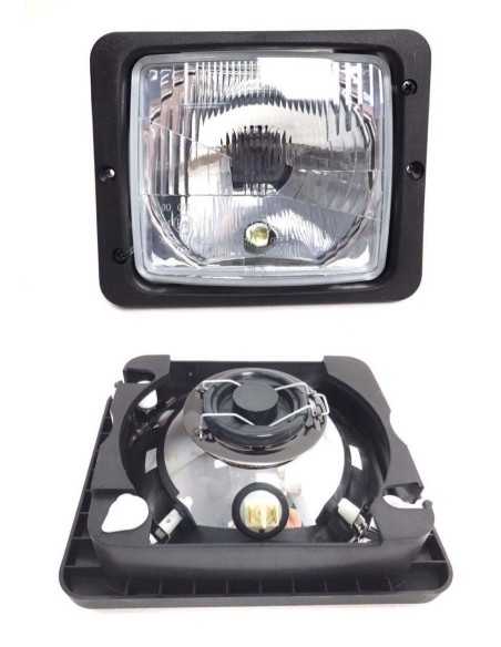 2x Scheinwerfer Traktorlampe H4 172x142x80 Fendt Mercedes Zetor Atlas Case IHC