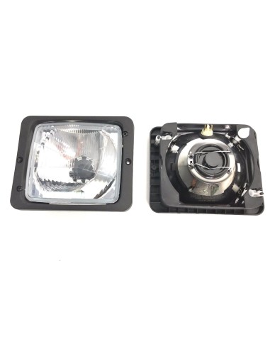 2x Scheinwerfer Traktorlampe H4 172x142x80 Fendt Mercedes Zetor Atlas Case IHC