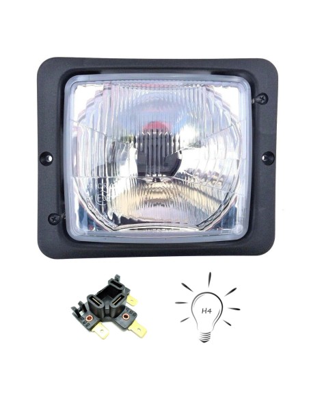 Scheinwerfer Fernlicht Abblend Fendt Zetor Atlas +Stecker,Glühbirne 1AA004109021