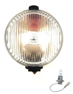 Nebelscheinwerfer Weiß 12V 24V Halogen Zusatzscheinwer Rund Ø152 Glühbirne 24V