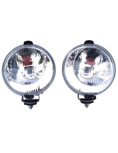 2x Halogen Fernscheinwerfer  Schlepper Trecker 12/24 Ø152 mit Glühbirnen 12V SET 2