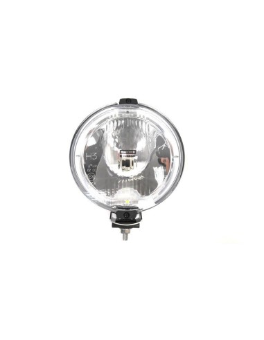 Fernscheinwerfer H3 Rund mit LED Ring 12V Positionslicht 183 E20 mit Glühbirnen