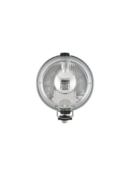 2x Fernscheinwerfer H3 Rund LED Ring 12V Positionslicht 183 E20 mit Glühbirnen