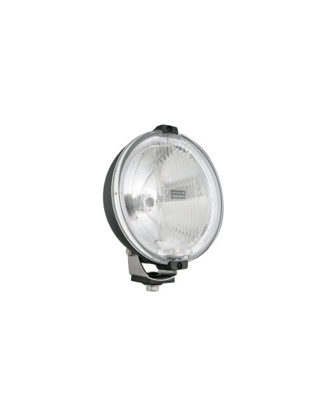 2x Fernscheinwerfer H3 Rund LED Ring 12V Positionslicht 183 E20 mit Glühbirnen