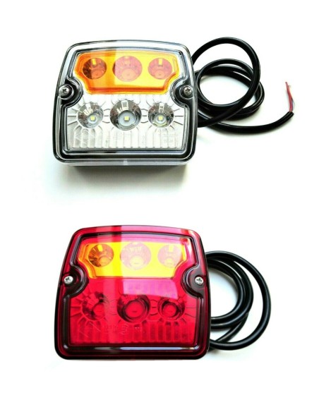 LED Blink-Positionsleuchte und LED Rückleuchte E9 12V 24V für LKW PKW Anhänger