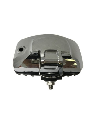 2x Chrom Scheinwerfer H3 Halogen Zusatzscheinwerfer 12V 24V E20 mit Glühbirnen