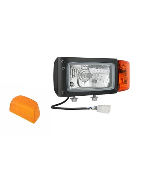Scheinwerfer Blinker Links Fernlicht Abblendlicht Positionslicht m. Lampenschirm